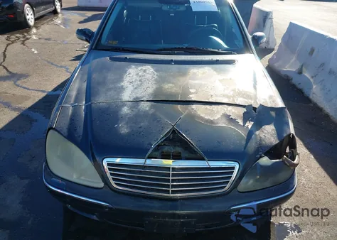 2000 Mercedes-Benz S 500 из США, поврежденный, VIN WDBNG75J1YA058277